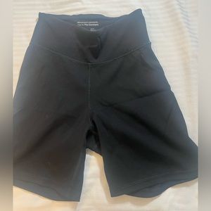 TNA black biker shorts